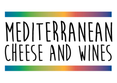 Mediterranean cheese and wines